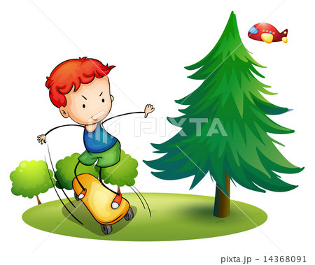 Boys and skateboard 14368091