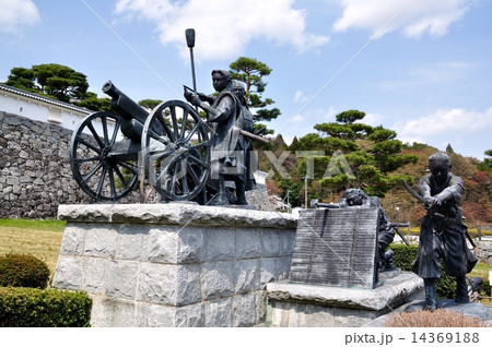 二本松少年隊の像 14369188