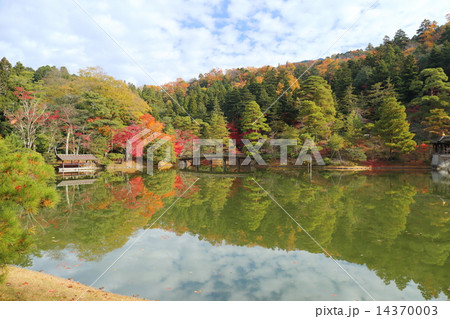 京都 秋の修学院離宮 上御茶屋 京都 秋の修学院離宮 上御茶屋 14370003