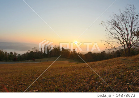 View in sunrise morning at Sri Nan national park, Nan ,Thailand View in sunrise morning at Sri Nan national park, Nan ,Thailand 14373672