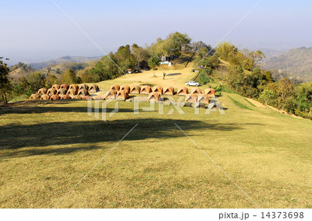 Camping tent at View at doi samer dao at Sri Nan national park, 14373698
