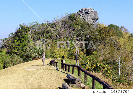 View at doi samer dao at Sri Nan national park, Nan ,Thailand 14373704