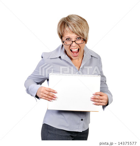 blank placard 14375577