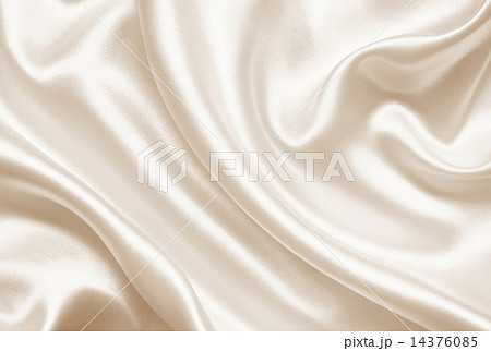 Smooth elegant golden silk as wedding background. In Sepia toned 14376085