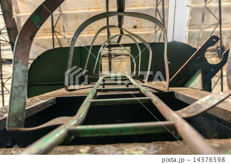 Ladder in industrial interior 14376598