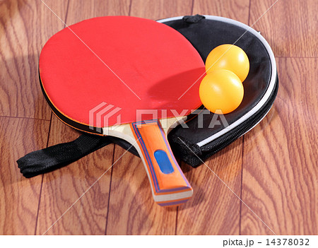 Table tennis racket and ball Table tennis racket and ball 14378032