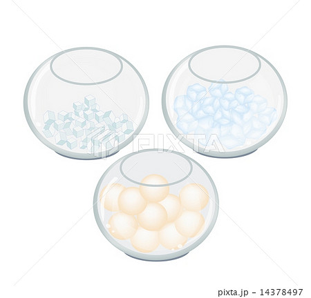 Sugar, Ice Cube and Ice Cream in Jar Sugar, Ice Cube and Ice Cream in Jar 14378497