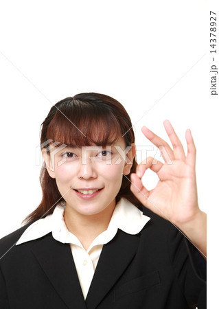 納得したビジネスウーマン 納得したビジネスウーマン 14378927