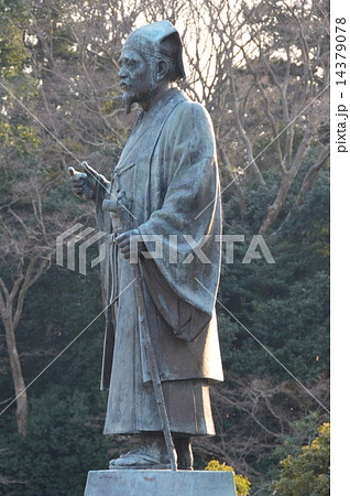 水戸黄門の像(黄門像広場・千波公園/茨城県水戸市千波町) 水戸黄門の像(黄門像広場・千波公園/茨城県水戸市千波町) 14379078