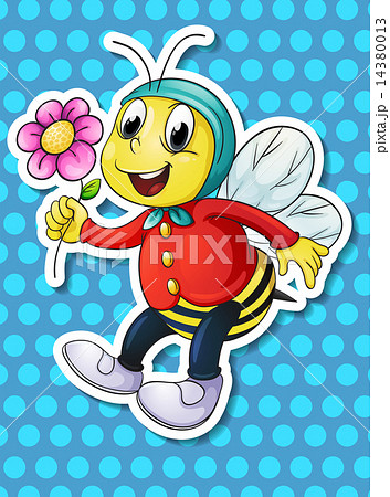 Bee and flower Bee and flower 14380013