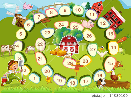 Farm board game 14380100