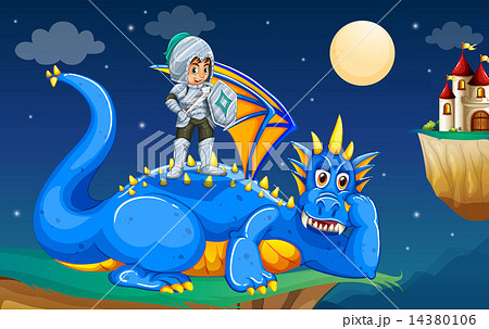 Dragon and knight Dragon and knight 14380106