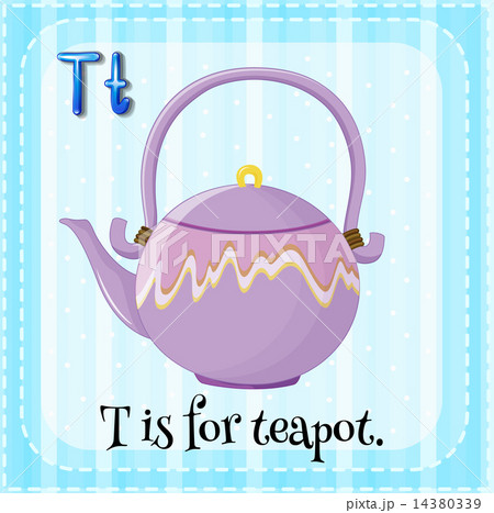 A letter T for teapot A letter T for teapot 14380339