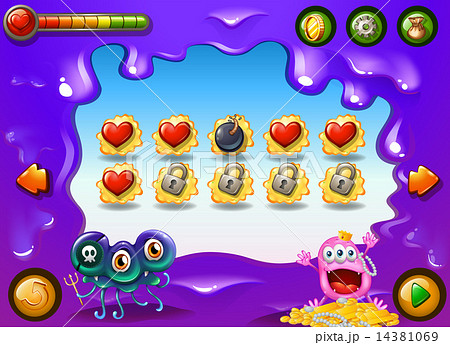A videogame with monsters 14381069