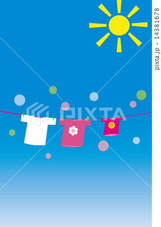 洗濯日和　ひまわり 14381678