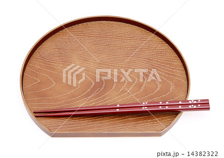 お盆とお箸 14382322