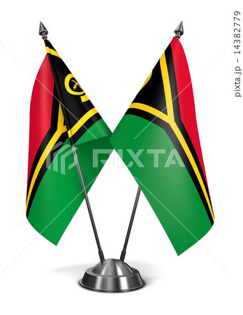 Vanuatu - Miniature Flags. 14382779