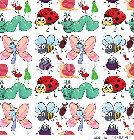 Seamless insect Seamless insect 14382999