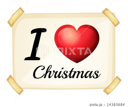 I love Christmas 14383684