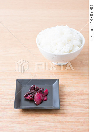 ごはんとしば漬け 14385984