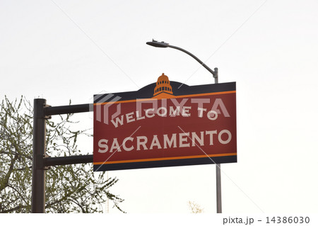 サクラメント アメリカ 西海岸の写真素材