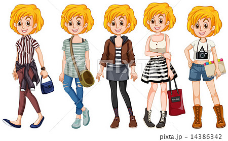 Blonde girl 14386342