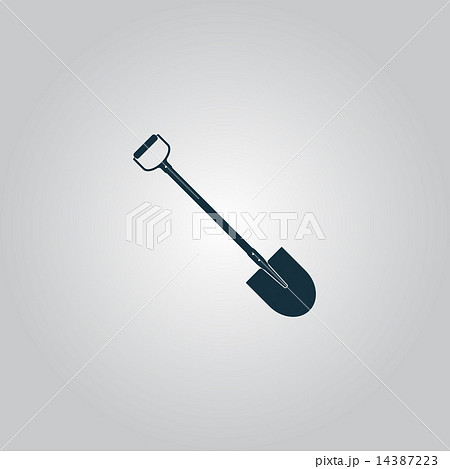 Shovel - Vector icon Shovel - Vector icon 14387223