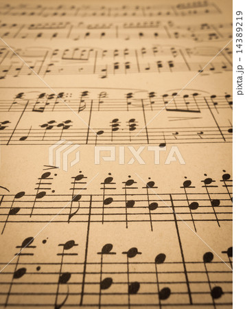 アンティークの楽譜 アンティークの楽譜 14389219