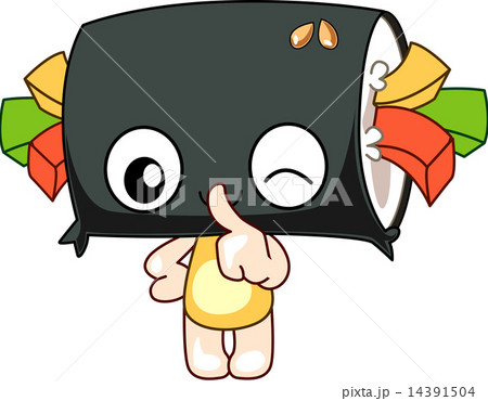 かわいいのり巻き 14391504