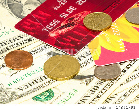 Bank card. Bank card. 14391791