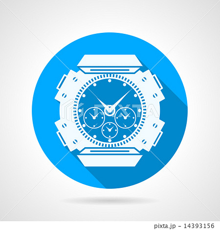 Divers watch round vector icon Divers watch round vector icon 14393156