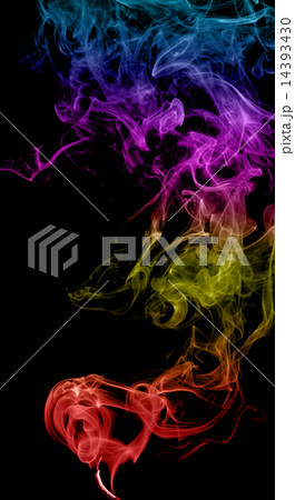 Abstract multicolored smoke Abstract multicolored smoke 14393430