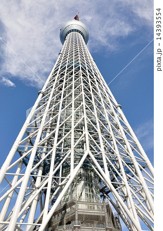 工事中の東京スカイツリー 14393554