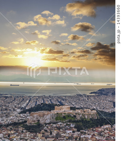 Acropolis with Parthenon temple in Athens, Greece 14393660