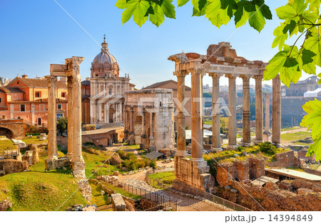 Roman ruins in Rome, Forum Roman ruins in Rome, Forum 14394849