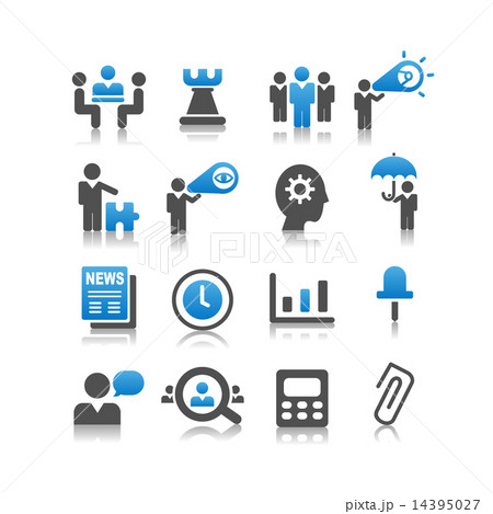 Business concept icon set Business concept icon set 14395027
