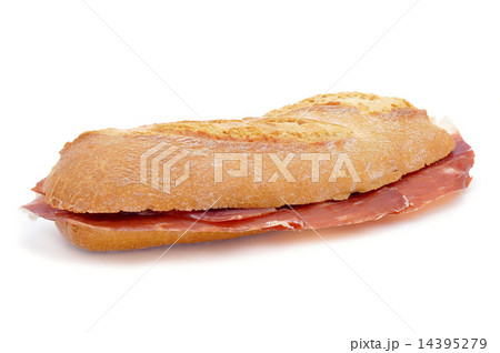 spanish serrano ham sandwich 14395279