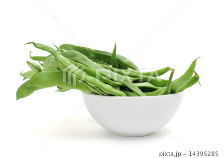 green bean pods 14395285