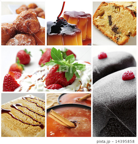 dessert collage 14395858