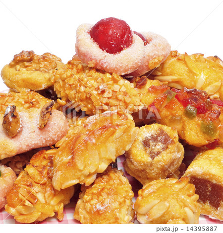 panellets, typical pastries of Catalonia, Spain, eaten in All Sa panellets, typical pastries of Catalonia, Spain, eaten in All Sa 14395887
