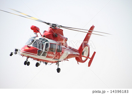 名古屋市消防局の赤いヘリ1 14396183