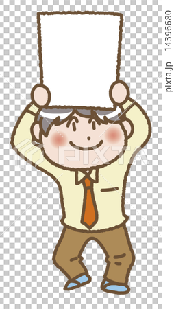 People with placards 14396680