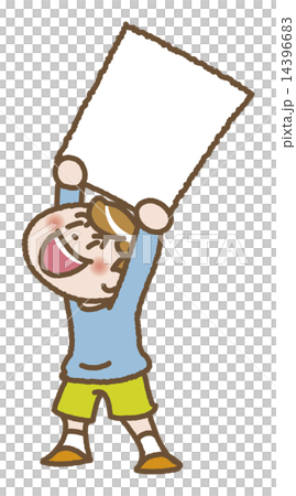 People with placards 14396683