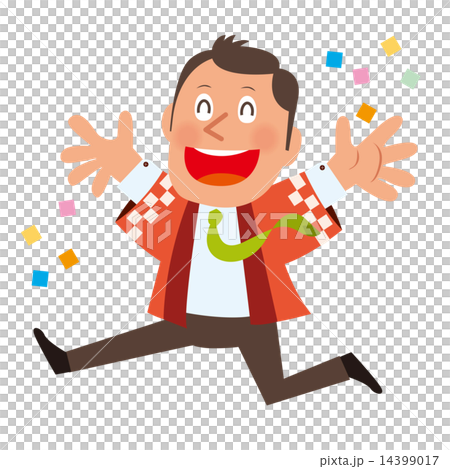 有握手的紅色帽子的男性幹事 14399017