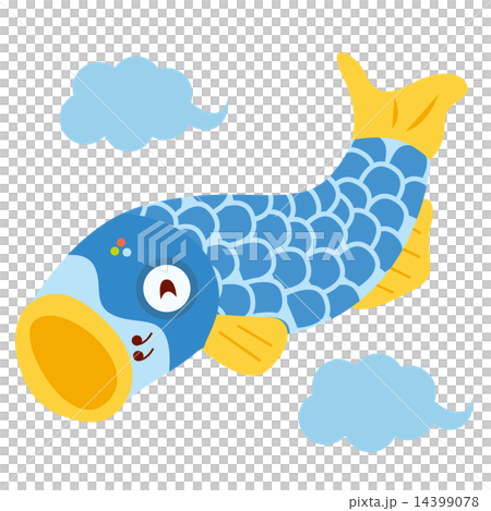 5月こどもの日_鯉のぼり 14399078