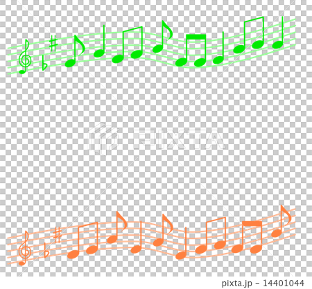 演奏を感じる音符 14401044