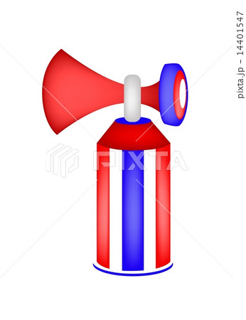 Red, White and Blue Stripe of Air Horn Red, White and Blue Stripe of Air Horn 14401547