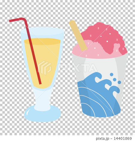 Juice and shaved ice 14401869