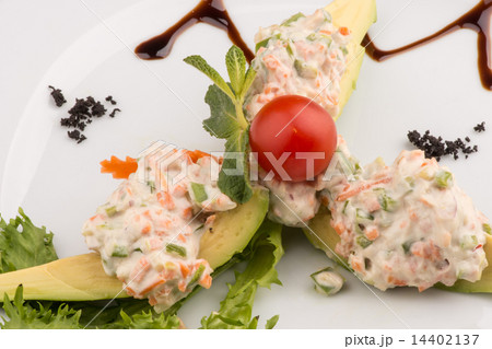Vegan vegetable salad Vegan vegetable salad 14402137
