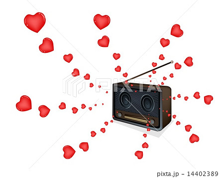 Love Songs Playing on A Beautiful Old Radio Love Songs Playing on A Beautiful Old Radio 14402389